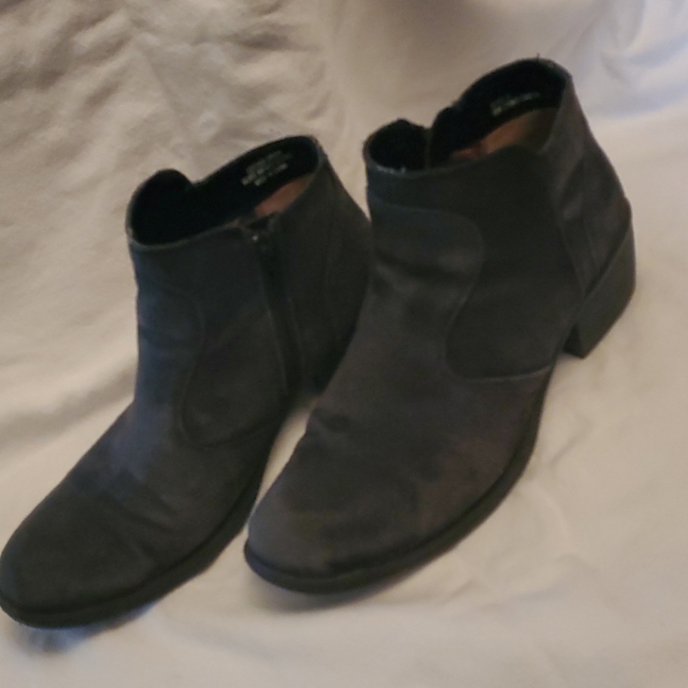 Born ankle black boots